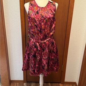 Evereve Pink Multi Print Rowyn Dress